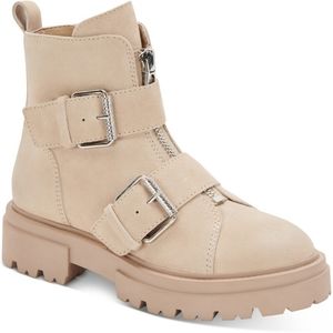 Buckled Engineer Lug Sole Boots